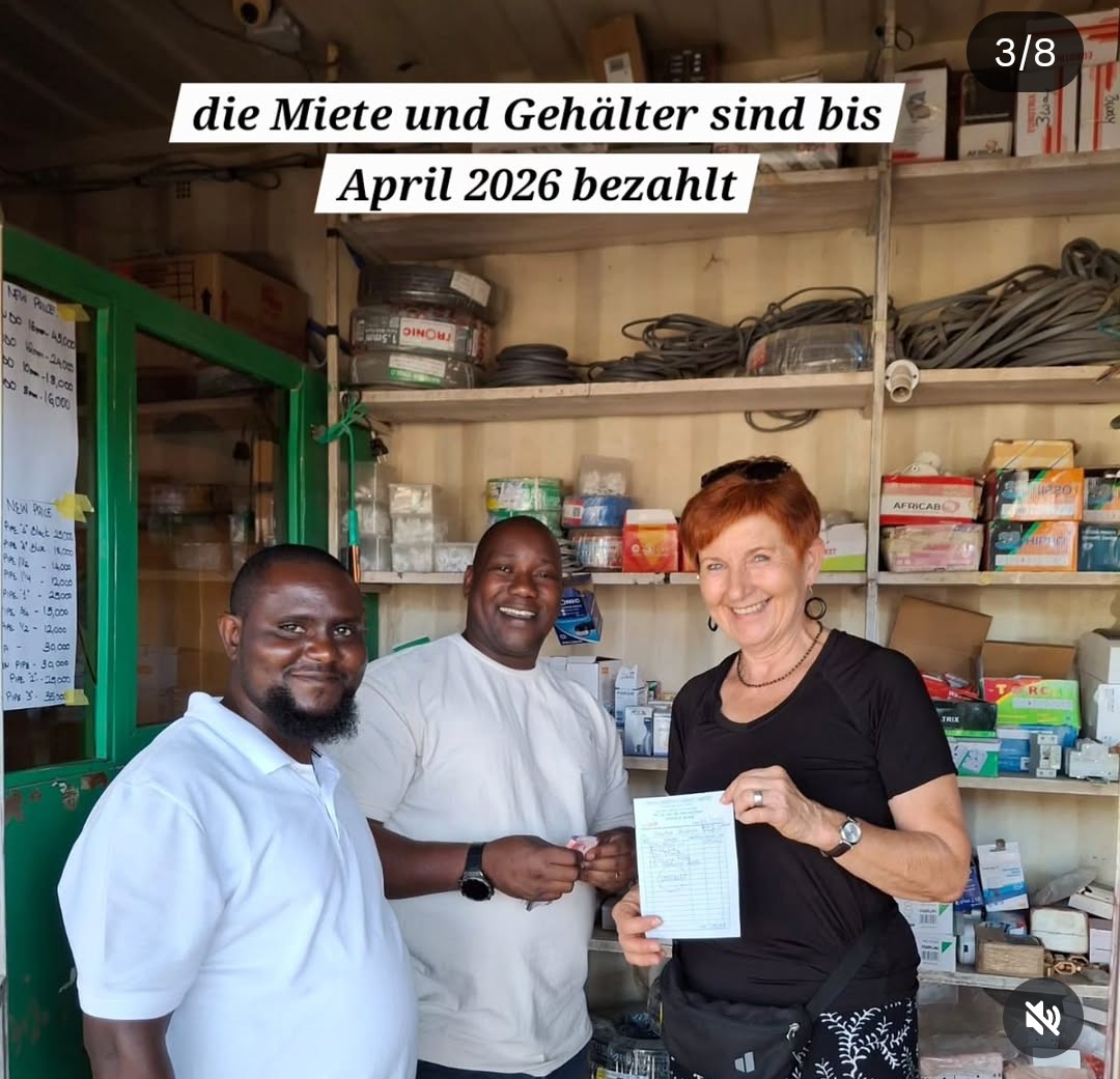 Christine Rudolph mit Mitarbeitern