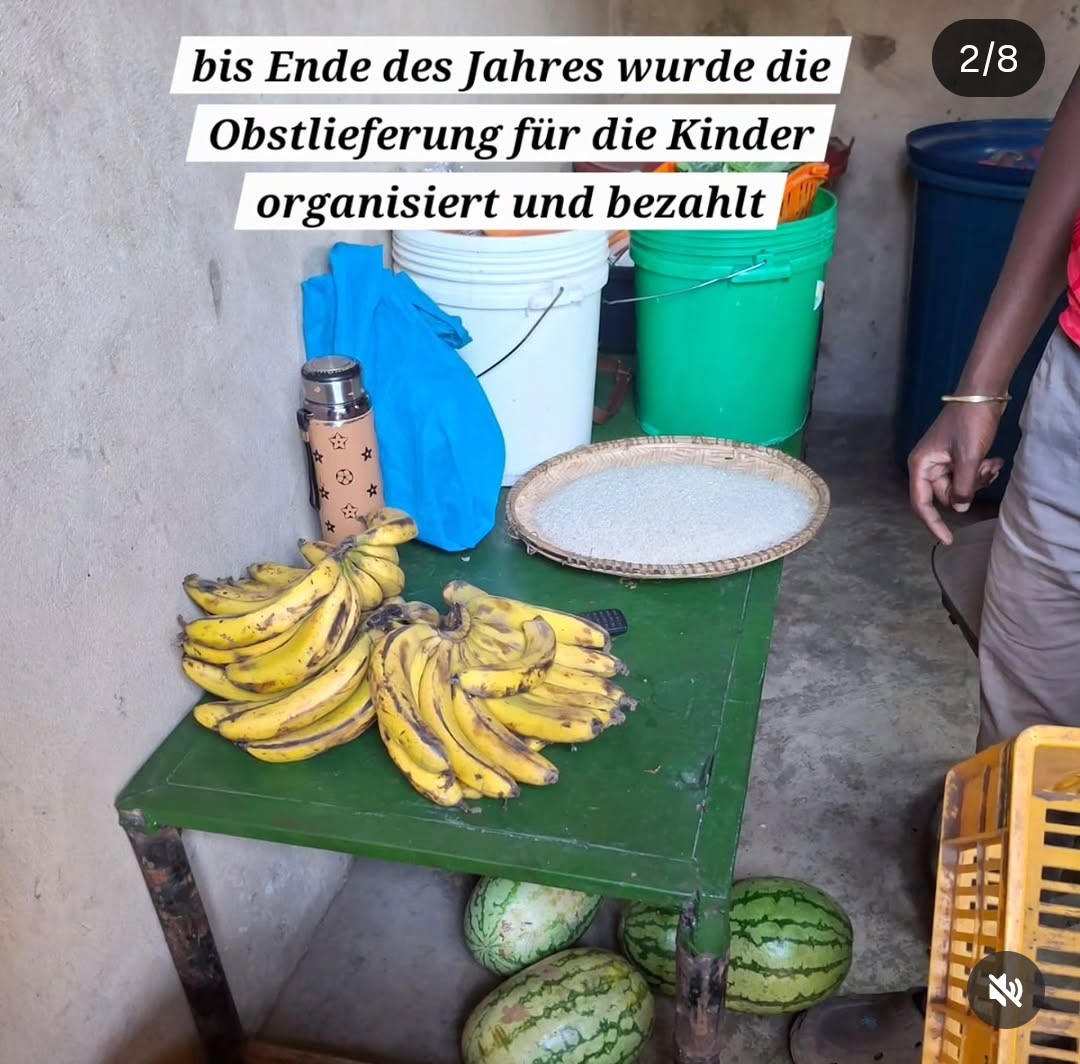 Obst im Vorratsraum